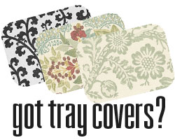 Choose from Aladdin's wide variety of tray cover styles